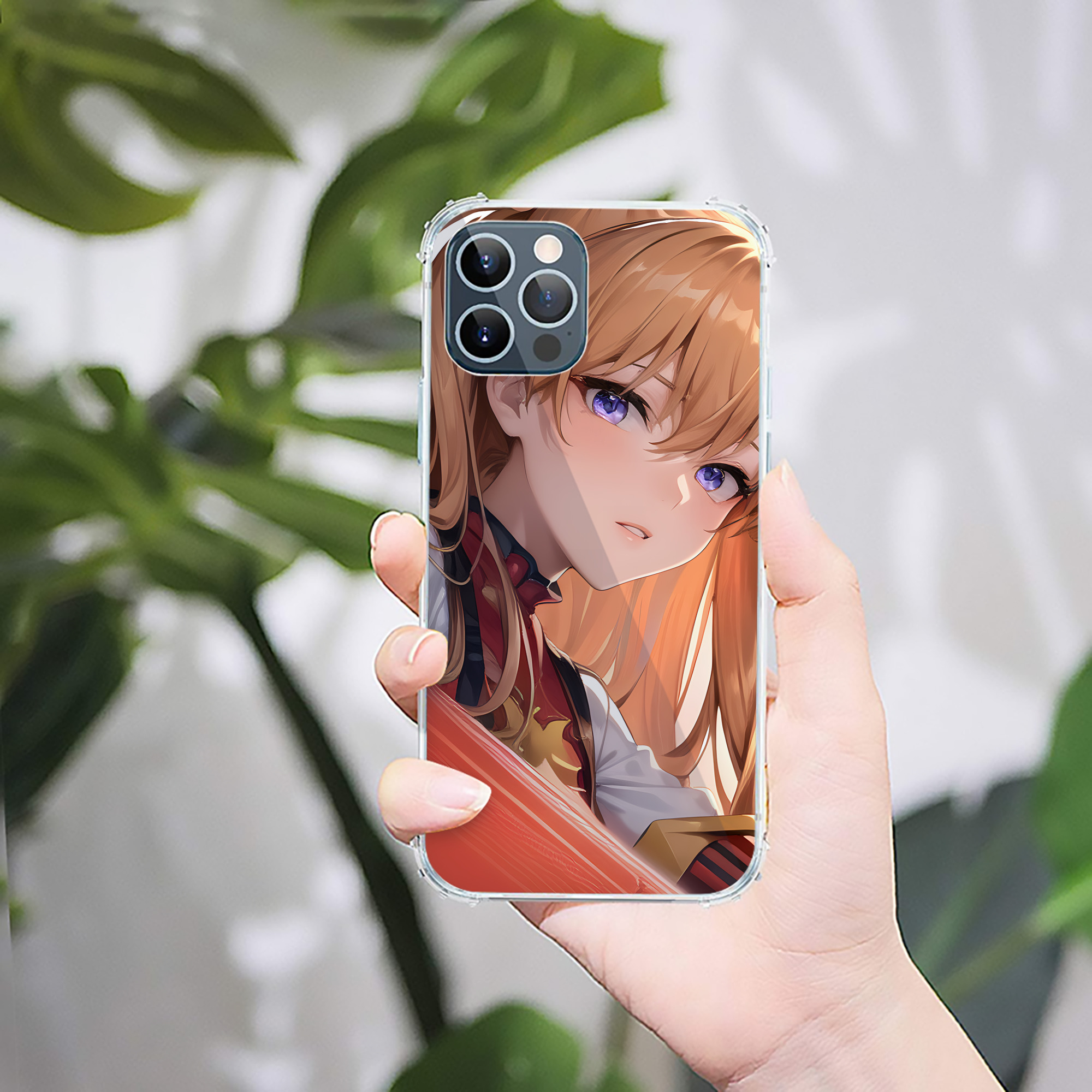 （画像用） EVA 新世紀エヴァンゲリオン 【iPhone 12シリーズ対応】透明スマホケース（クリアソフトケース）
